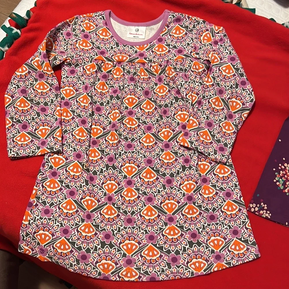 5 items total. 2 Tea dresses, 1 Hanna Anderson, 1 Gap, 1 The Children’s Place. - Picture 2 of 14
